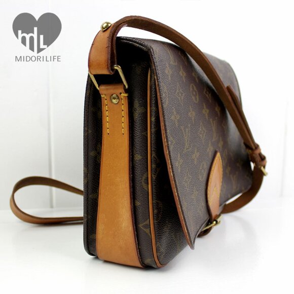 LOUIS VUITTON Vintage Monogram Cartouchiere Crossbody - Picture 3 of 16